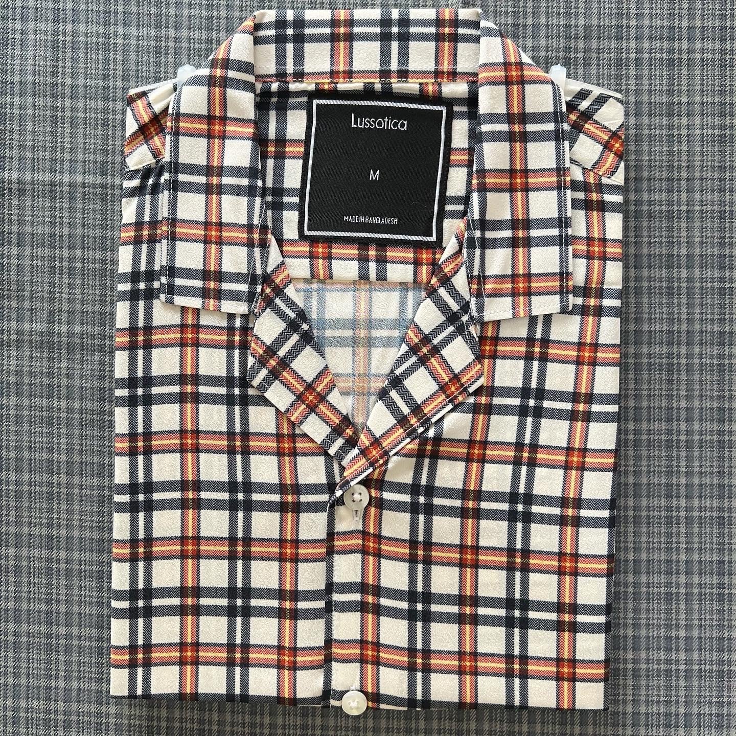 Cubans by Lussotica – CHECK LU630 – Short Sleeve