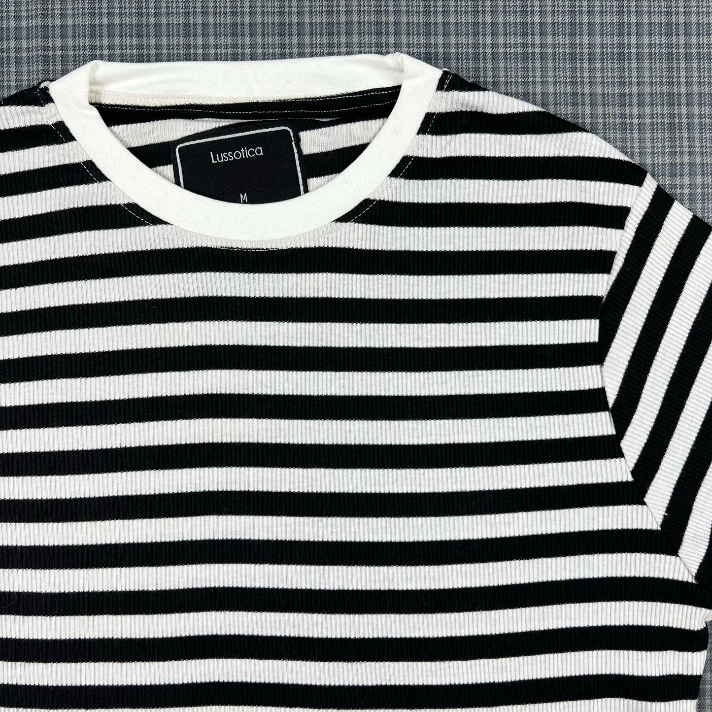 Ribbed Tees by Lussotica - LU936 - Short Sleeve