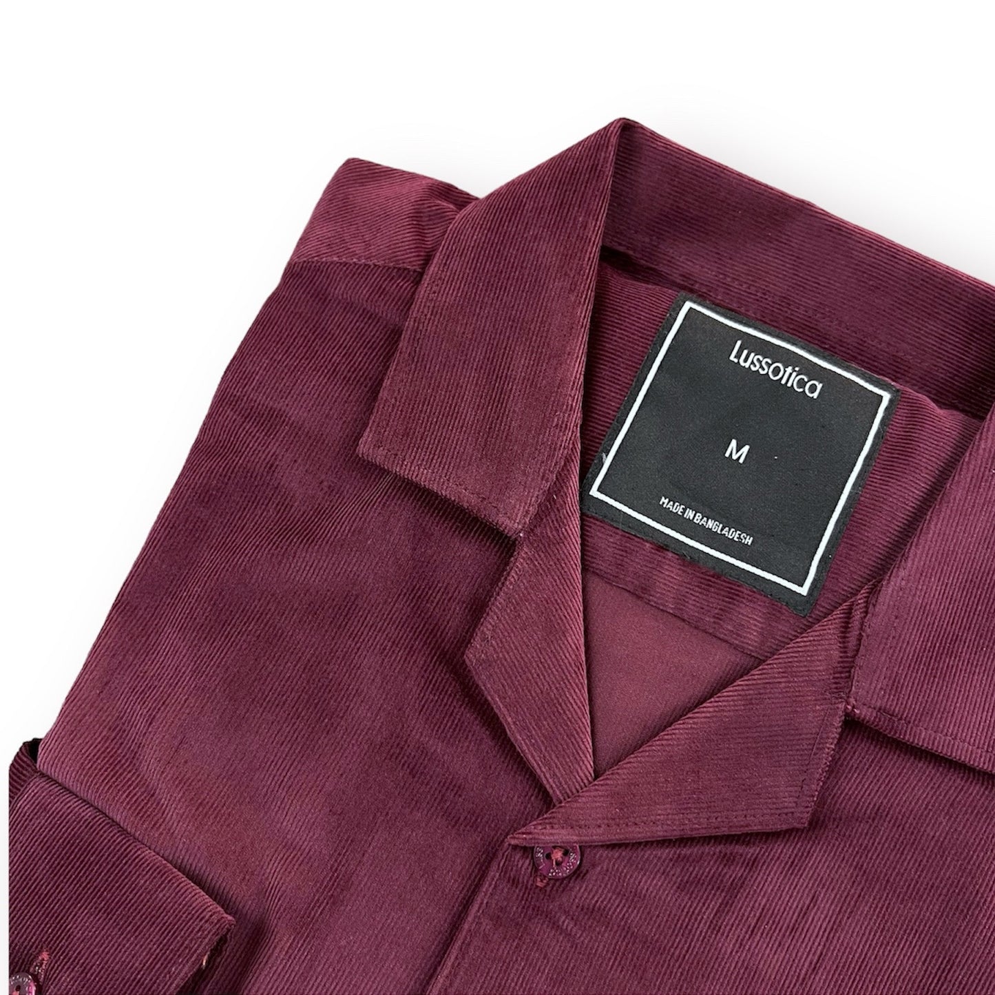 Corduroy Shirt by Lussotica – FSS LU977 – Full Sleeve/Unisex