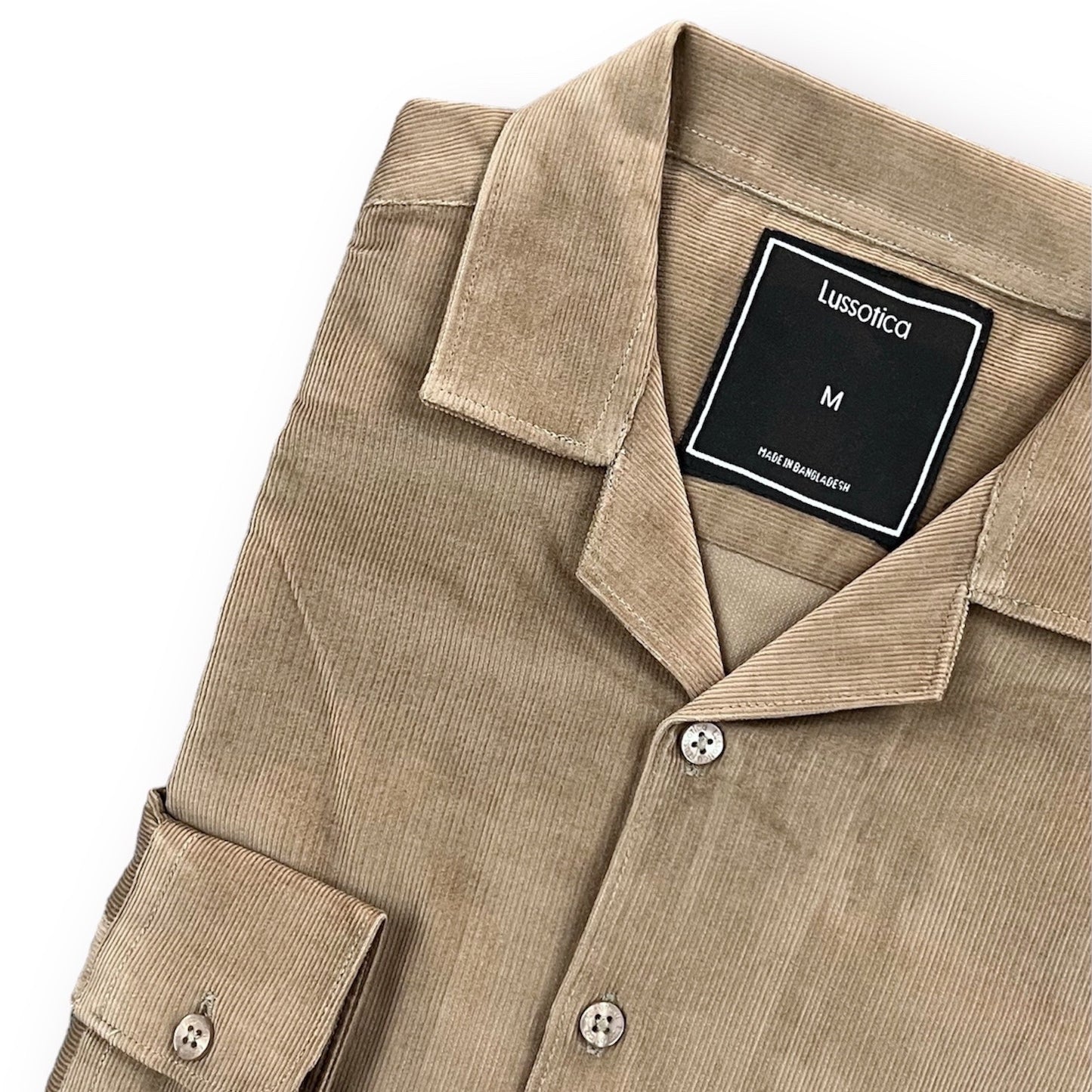 Corduroy Shirt by Lussotica – FSS LU983 – Full Sleeve/Unisex