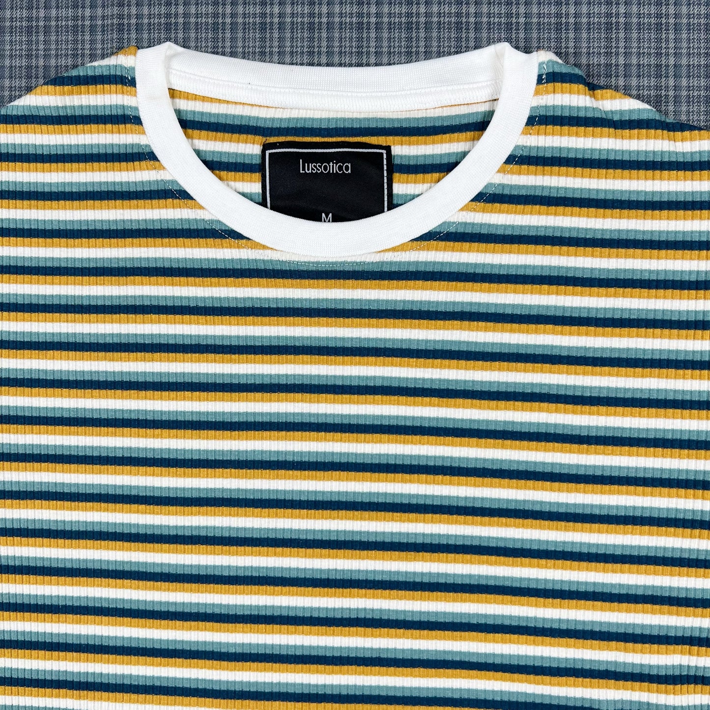 Ribbed Tees by Lussotica - LU945 - Short Sleeve