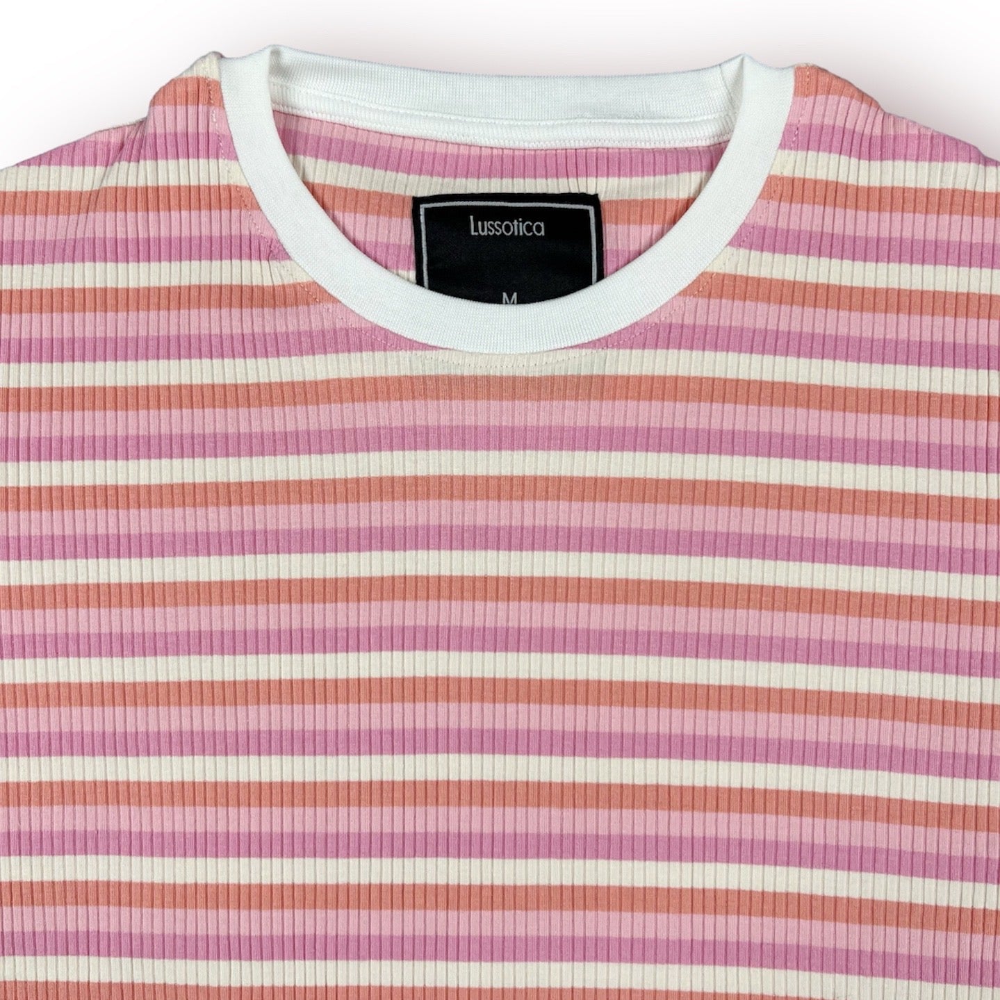 Ribbed Tees by Lussotica - LU953 - Short Sleeve