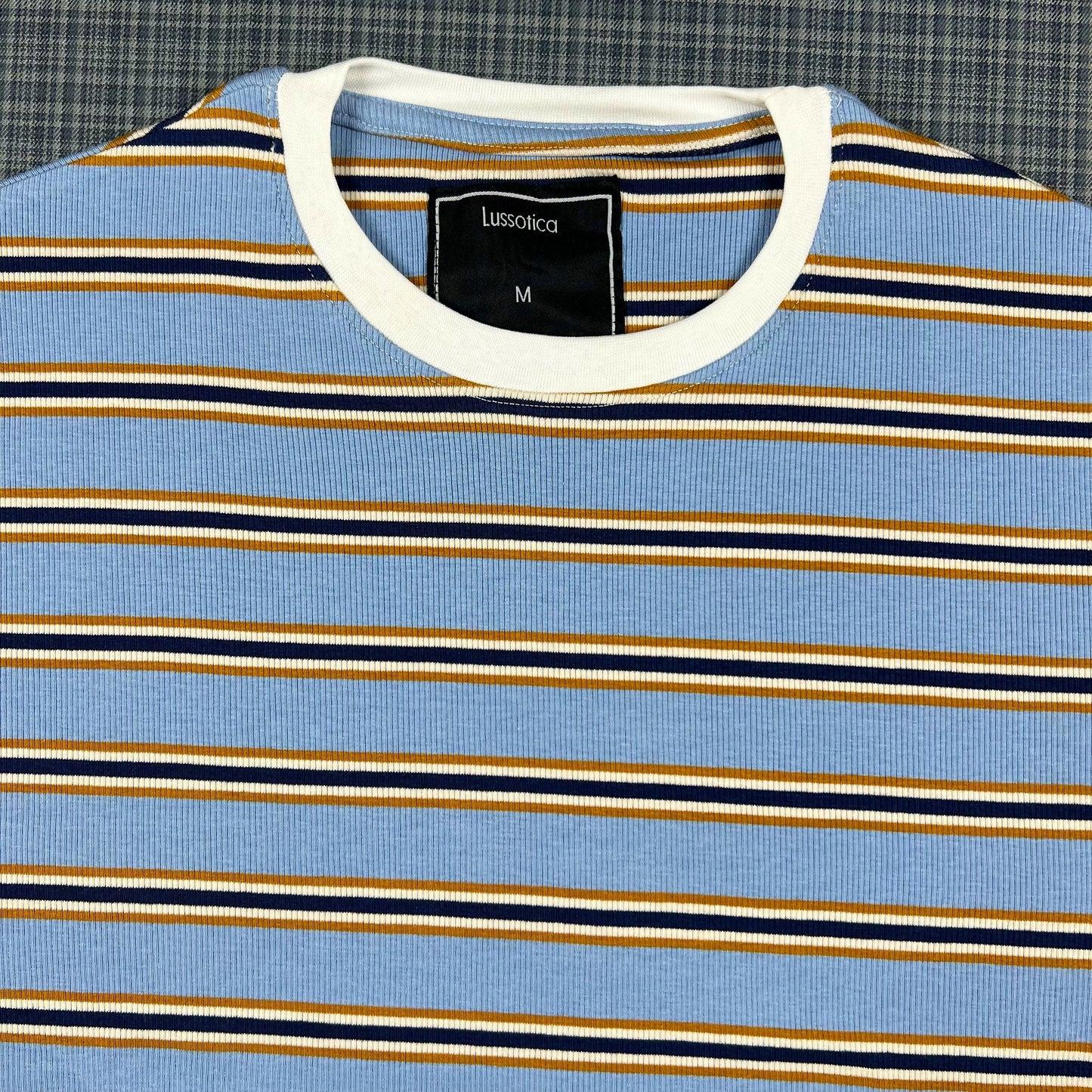 Ribbed Tees by Lussotica - LU946 - Short Sleeve