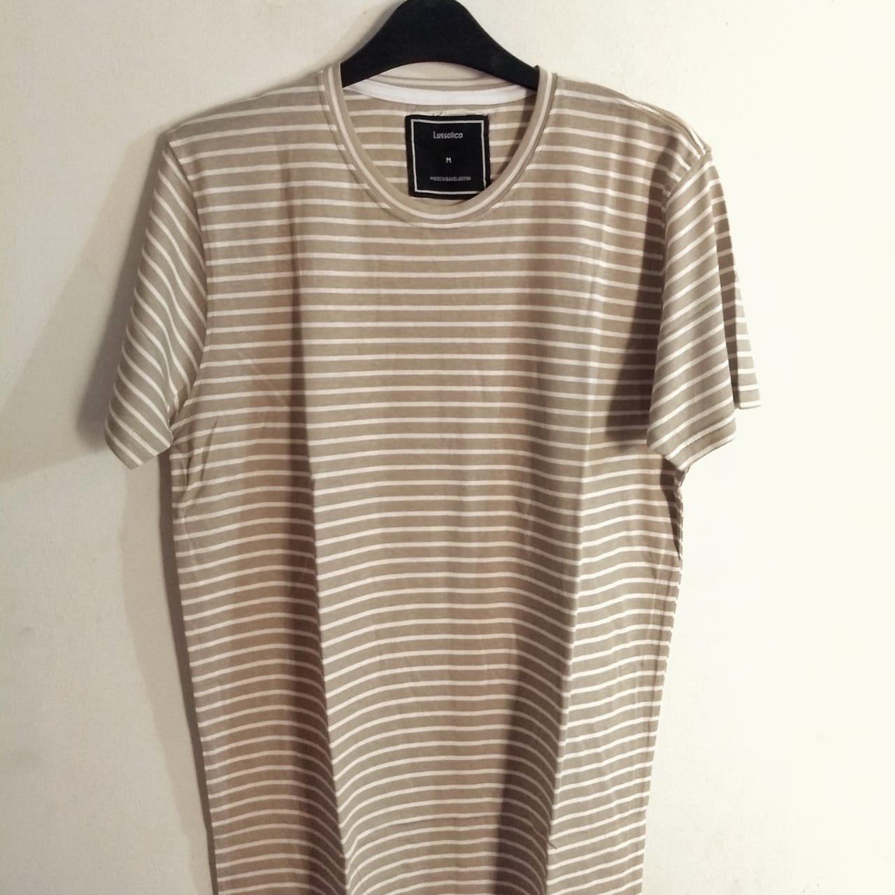 Stripes by Lussotica- Beige & White