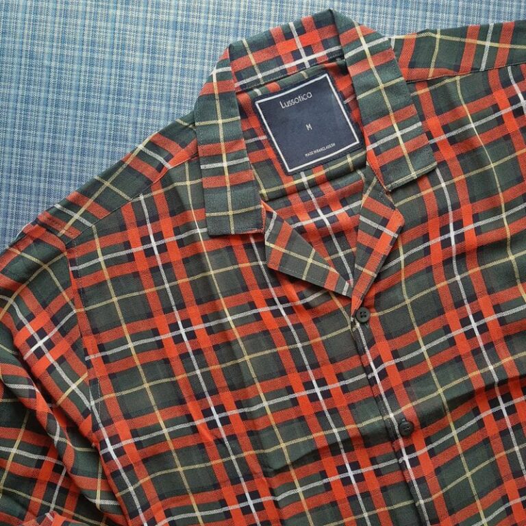 Cubans by Lussotica - Fern Ferrari Tartan - Full Sleeve