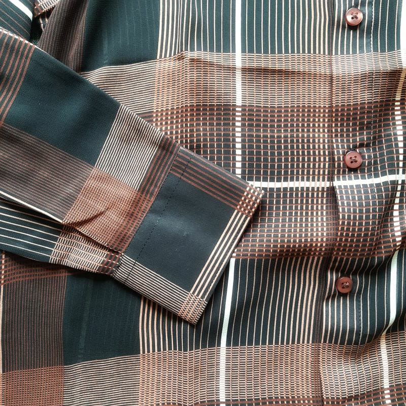 Shirts by Lussotica - Caramel Walnut - Full Sleeve