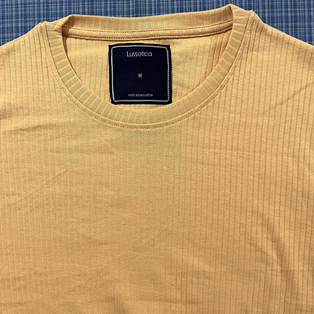 Ribbed Basics by Lussotica – EGG Y LU608 – Half Sleeve