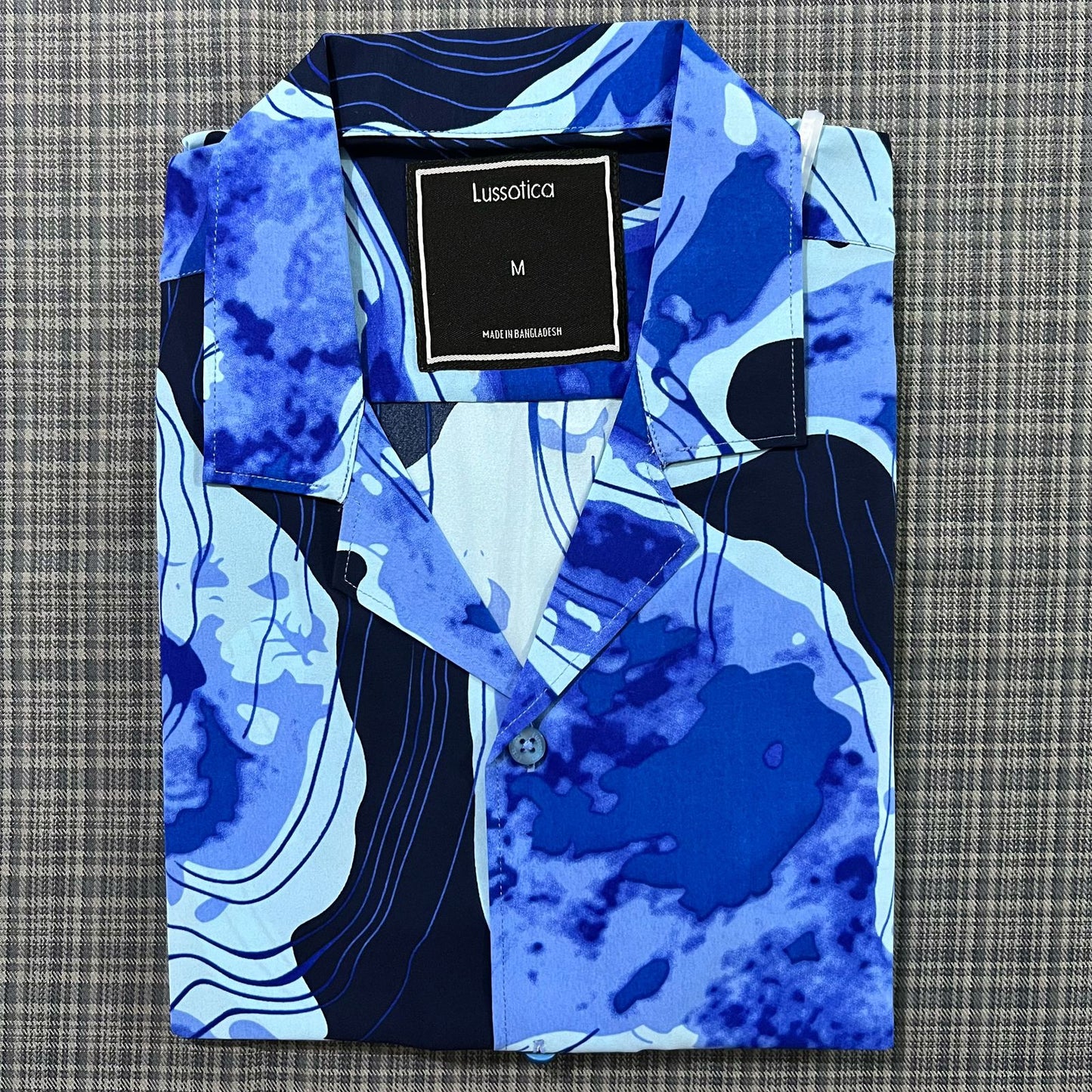 Cubans by Lussotica – BLU TRP LU654 – Short Sleeve