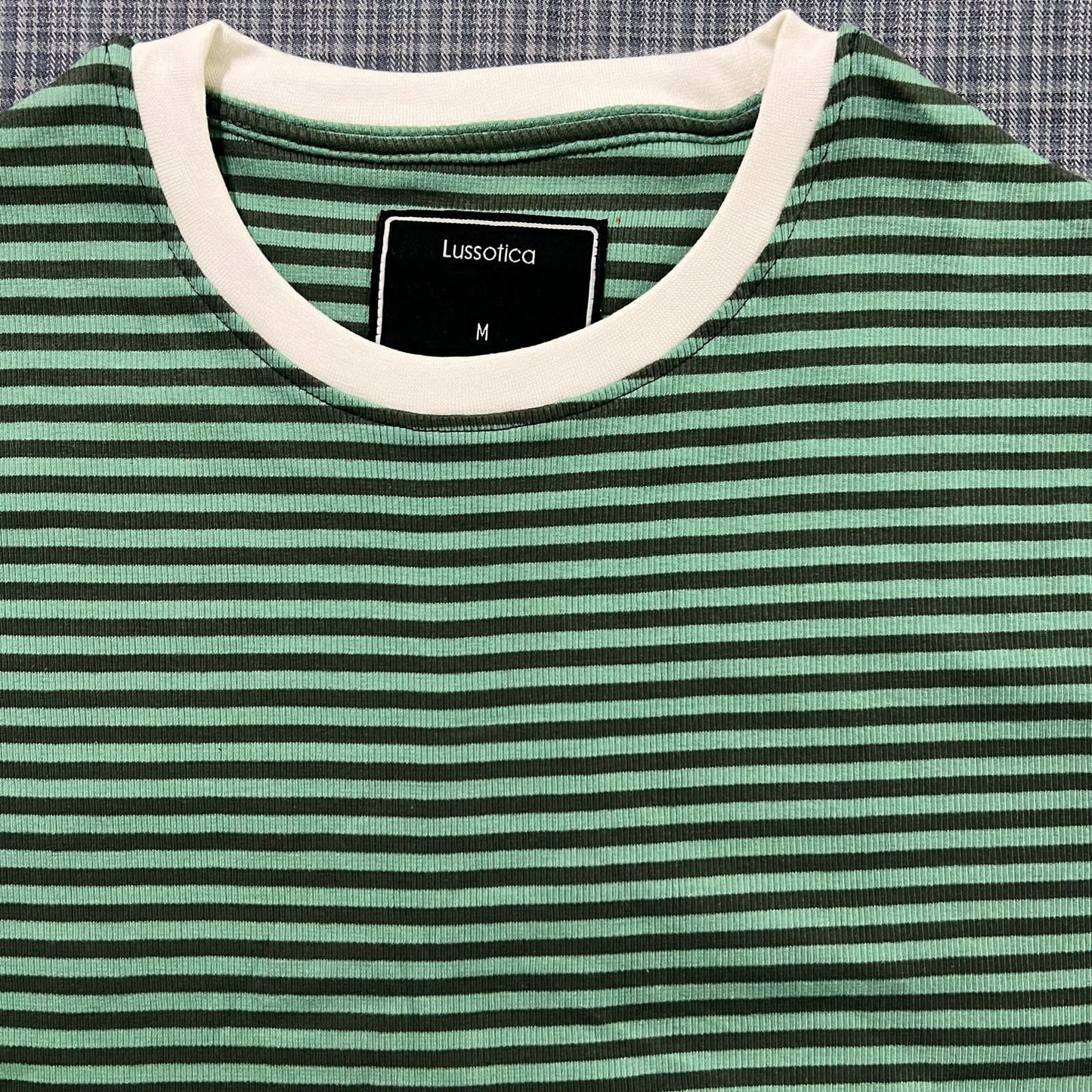 Ribbed Stripes by Lussotica – STRP LU689 – Short Sleeve