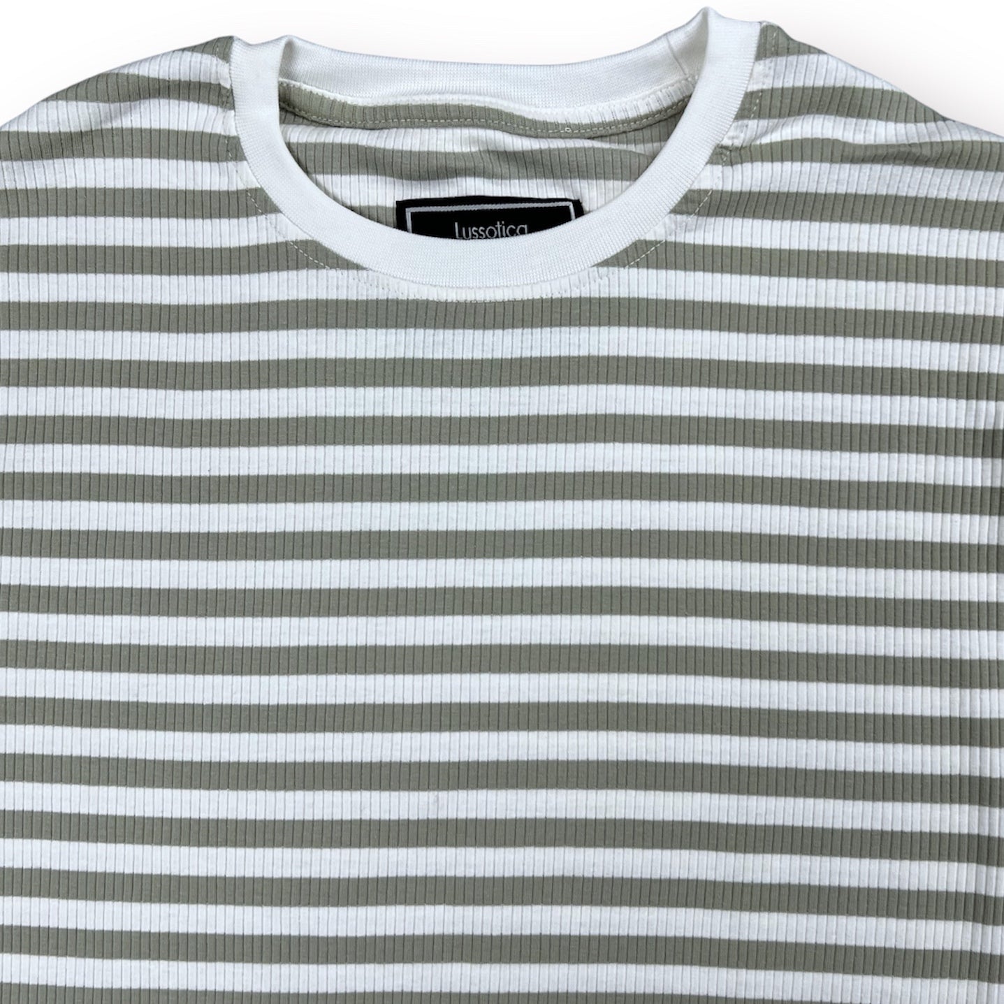 Ribbed Tees by Lussotica - LU987 - Short Sleeve