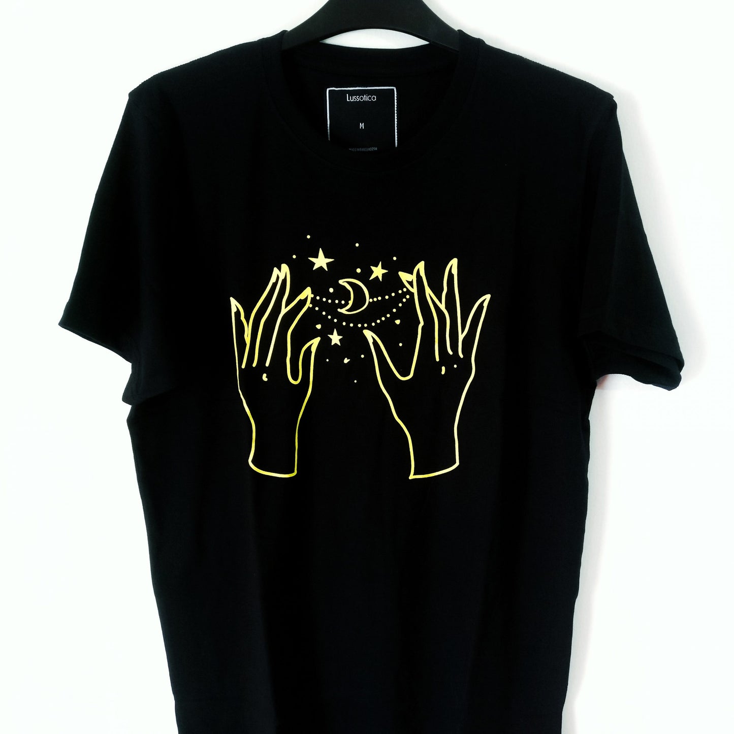 Black- 2 Yellow Hands