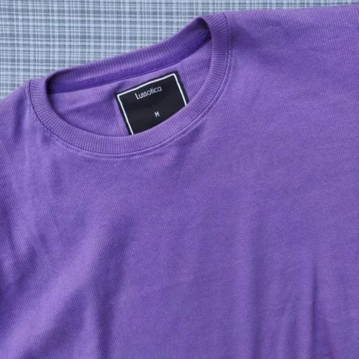 Ribbed Sweatshirt Lite by Lussotica - Indigo