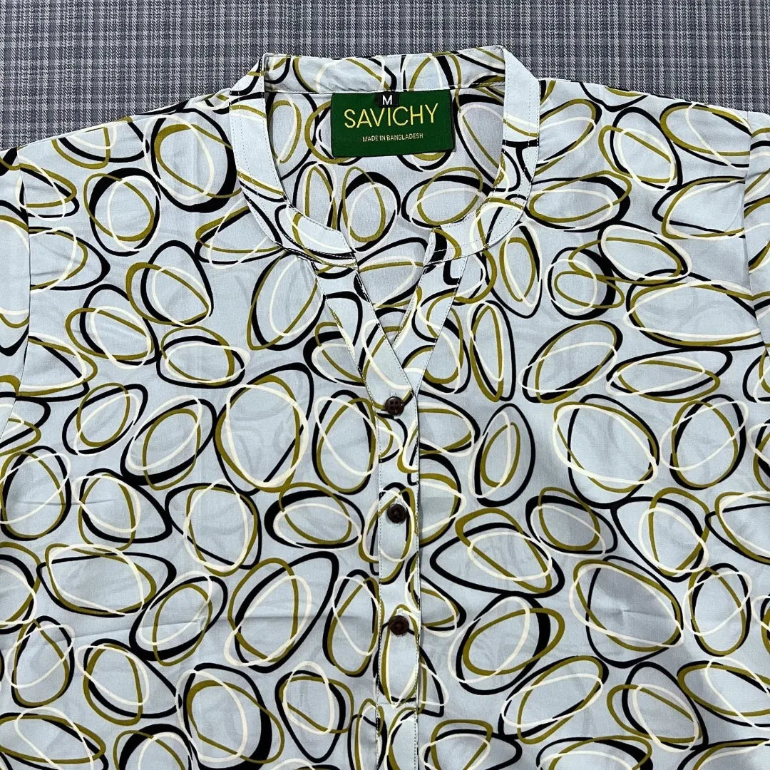 Savichy by Lussotica | Kurti – Rings LU586 – Imported Georgette