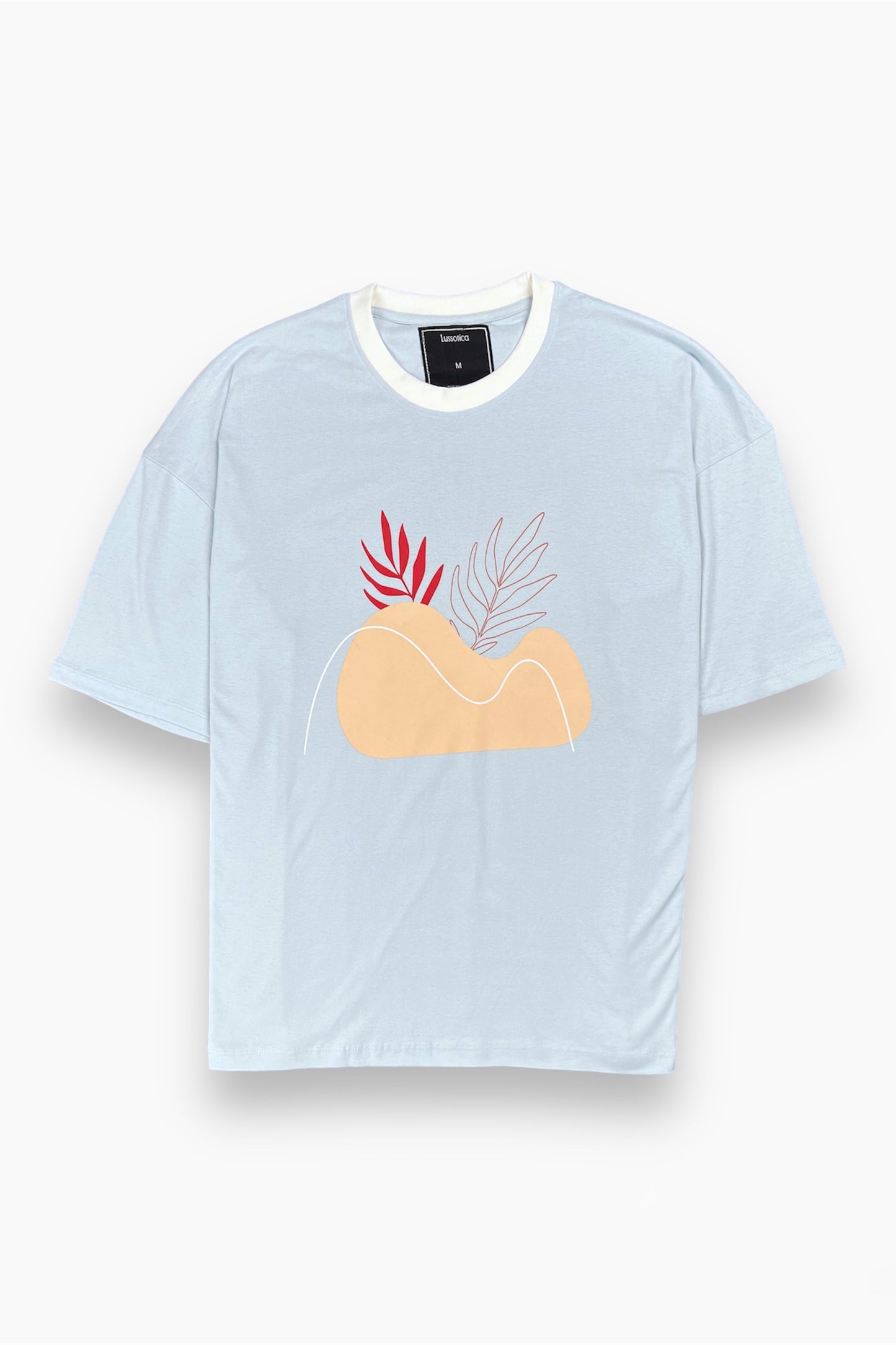 OVERSIZED BY LUSSOTICA – Leaf - Drop Shoulder OST770