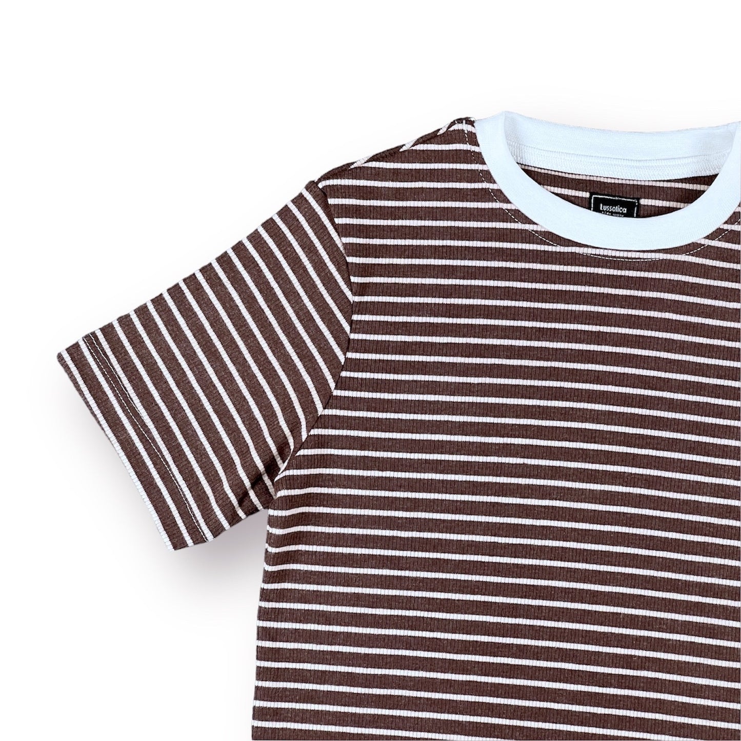 Ribbed Tees by Lussotica | Kids - LU1001 - Short Sleeve