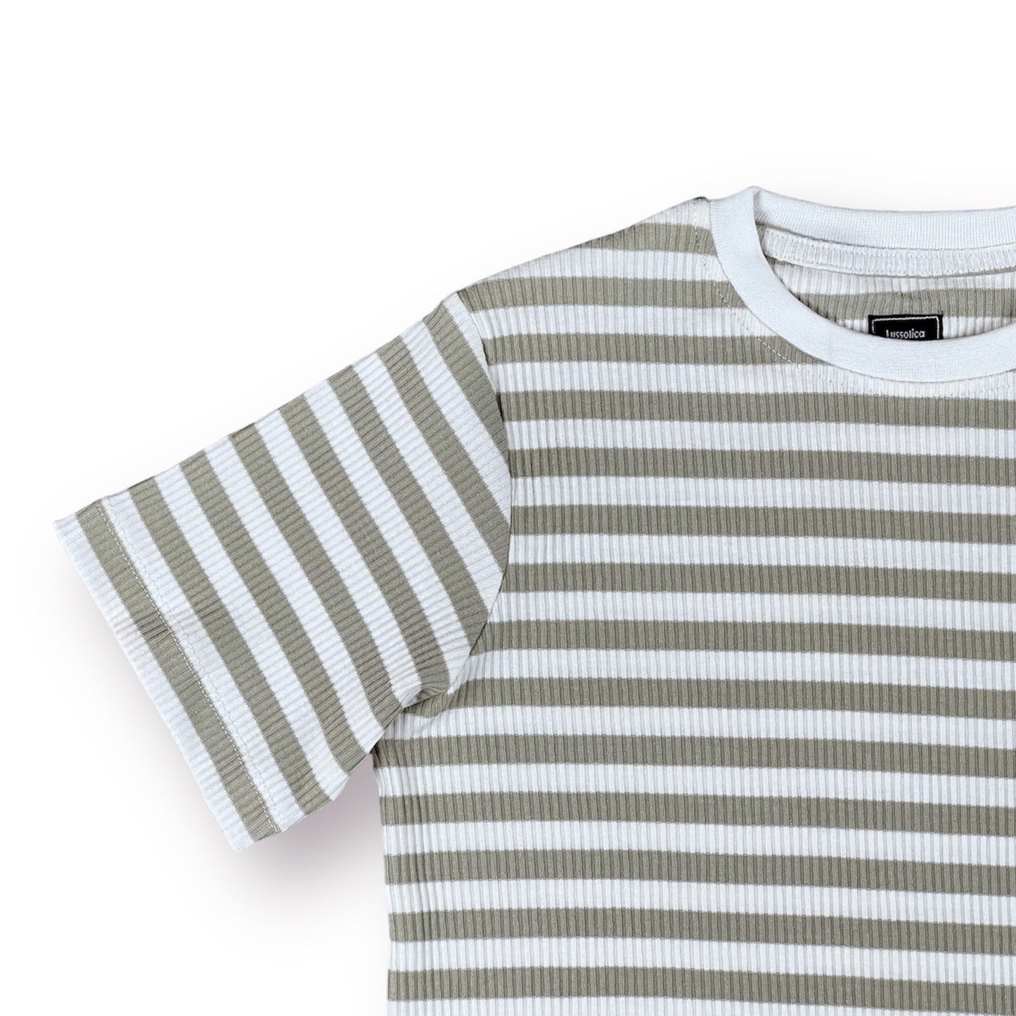 Ribbed Tees by Lussotica | Kids - LU1007 - Short Sleeve