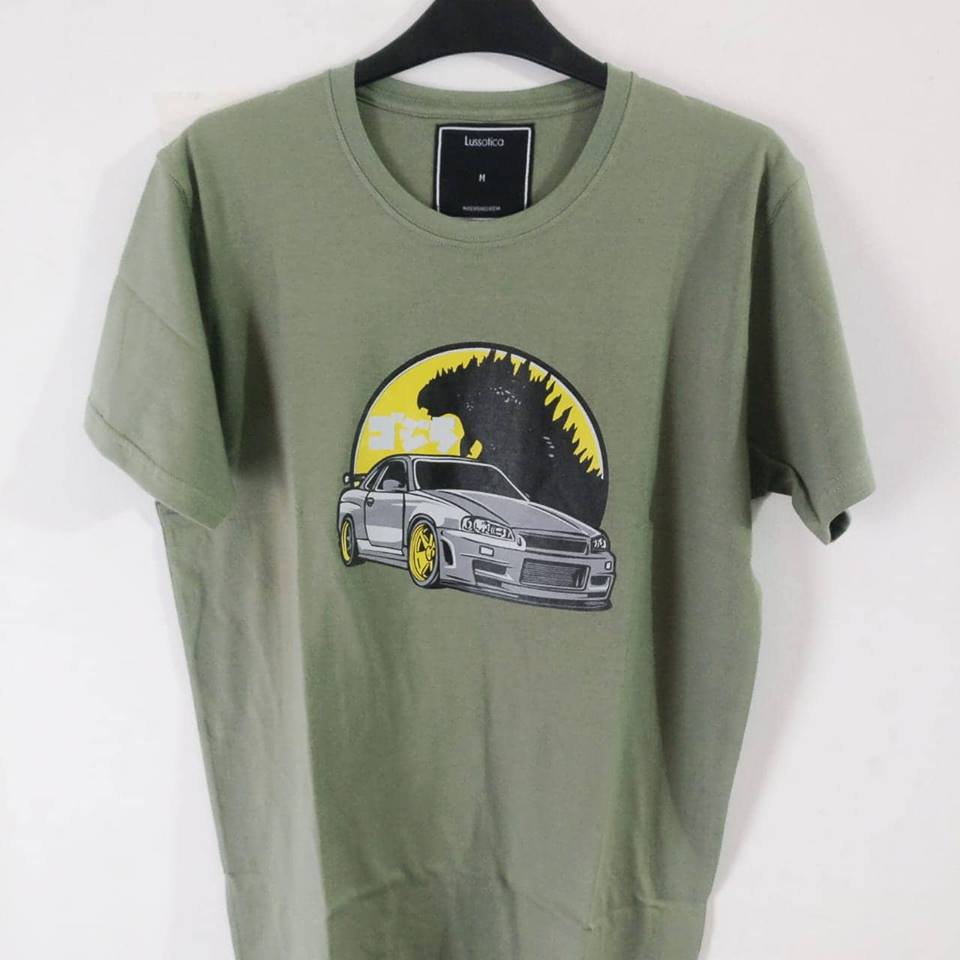 Graphic Tees by Lussotica - Olive-Car