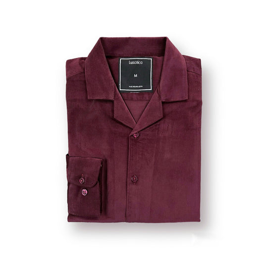 Corduroy Shirt by Lussotica – FSS LU977 – Full Sleeve/Unisex