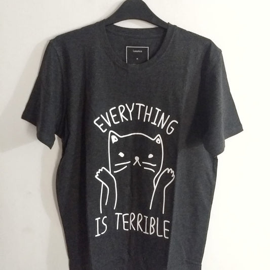 Graphic Tees by Lussotica - Everything Is Terrible