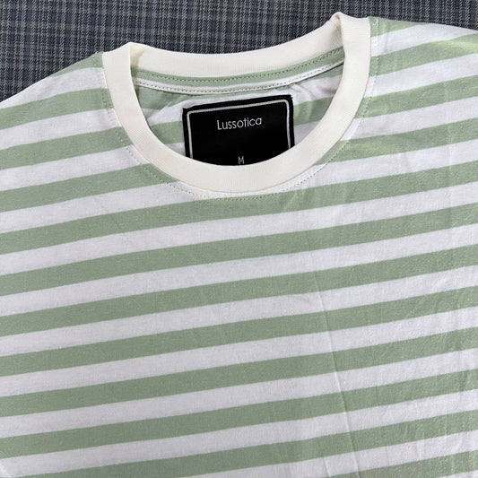 Stripes by Lussotica - Light G LU633 - Short Sleeve