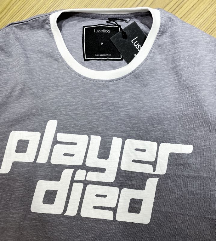 Graphic Tees by Lussotica – Player Died