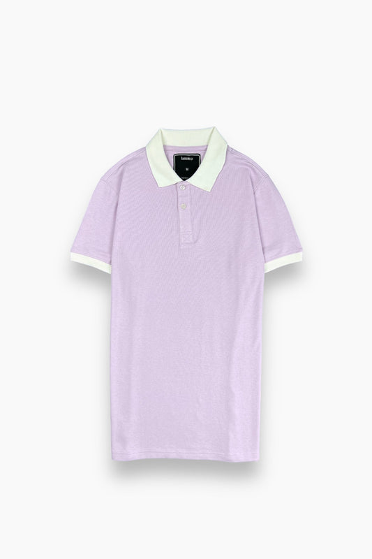 Polo Shirt by Lussotica - Periwinkle LU749 - Short Sleeve
