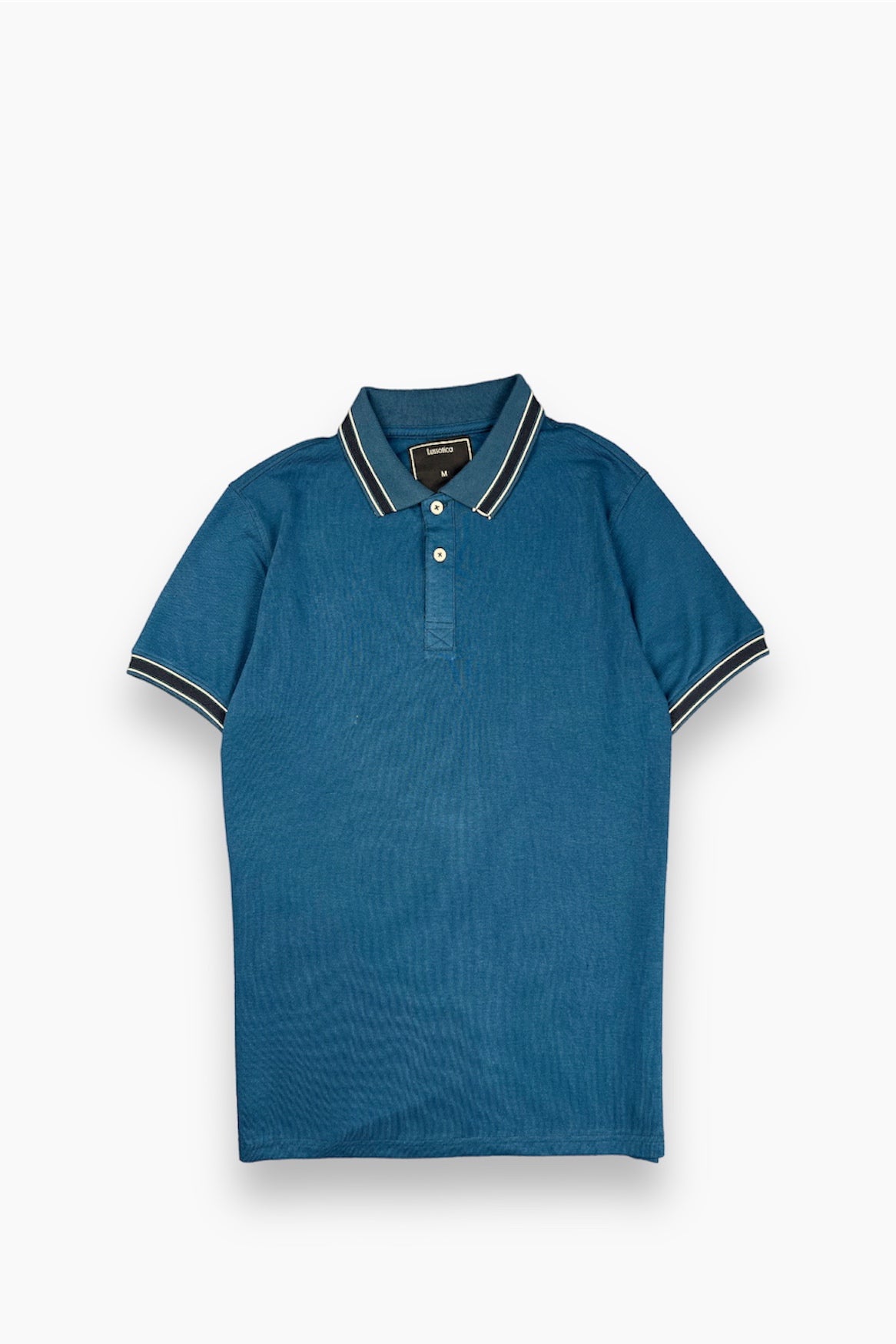 Polo Shirt by Lussotica – Ocean LU755 – Short Sleeve