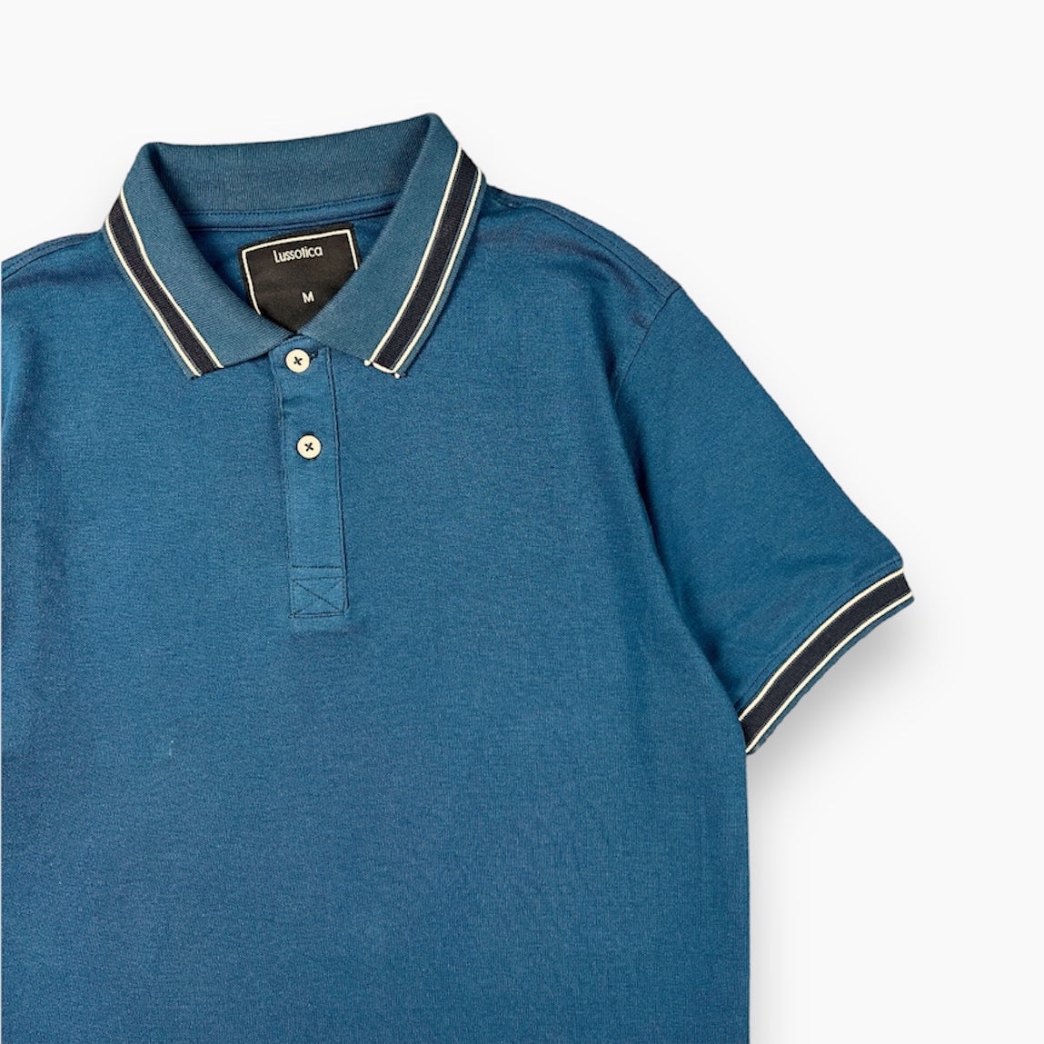 Polo Shirt by Lussotica – Ocean LU755 – Short Sleeve
