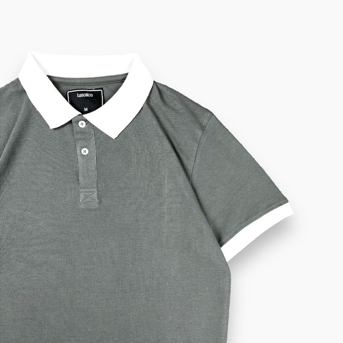 Polo Shirt by Lussotica - Cloud LU753 - Short Sleeve
