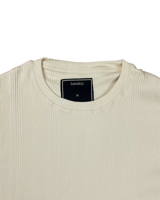 Ribbed Tees by Lussotica - LU1061 - Short Sleeve