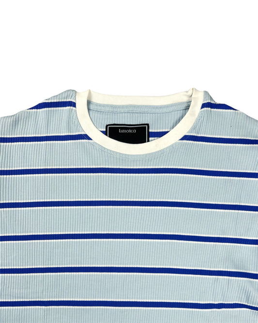 Ribbed Tees by Lussotica - LU1062 - Short Sleeve