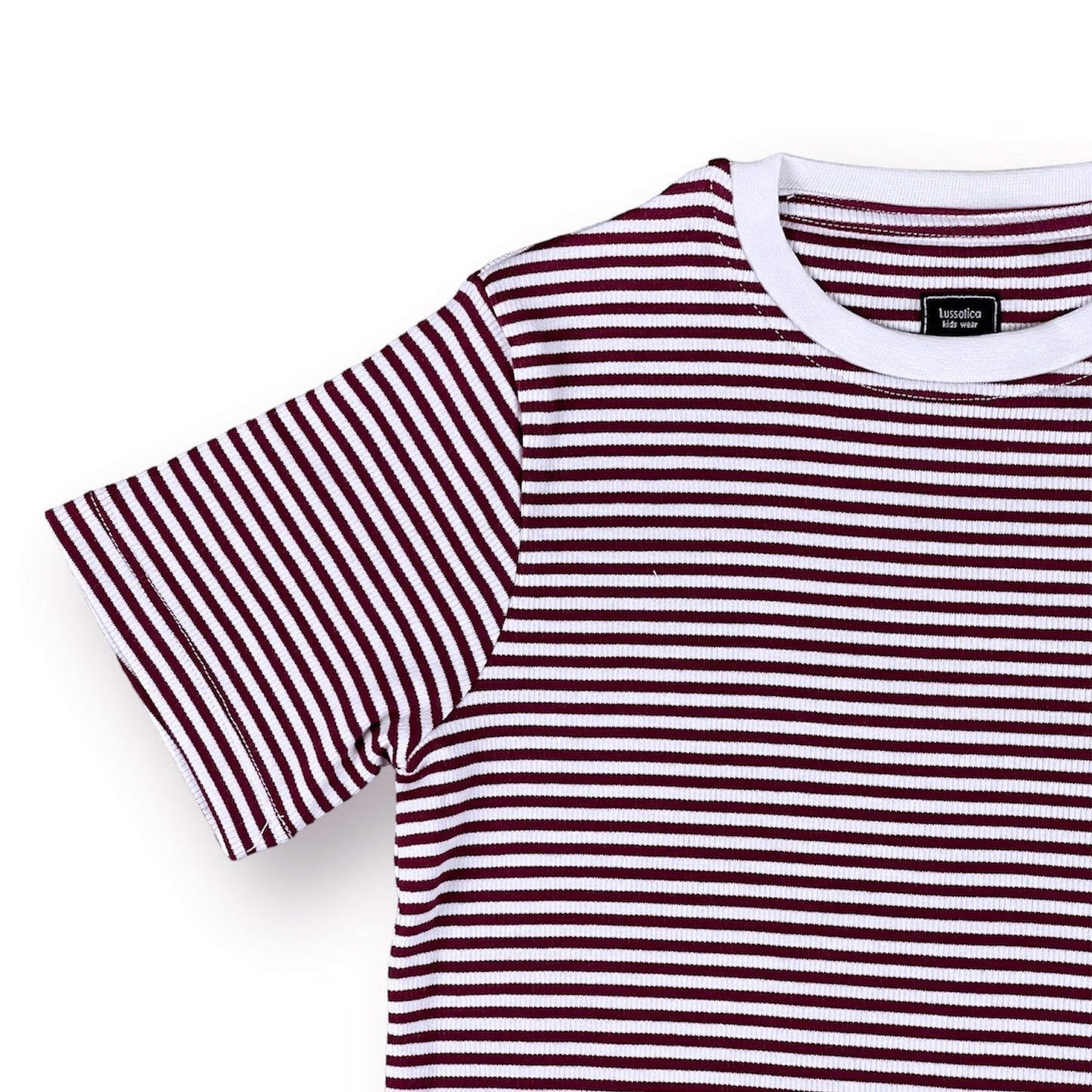 Ribbed Tees by Lussotica | Kids - LU1003 - Short Sleeve