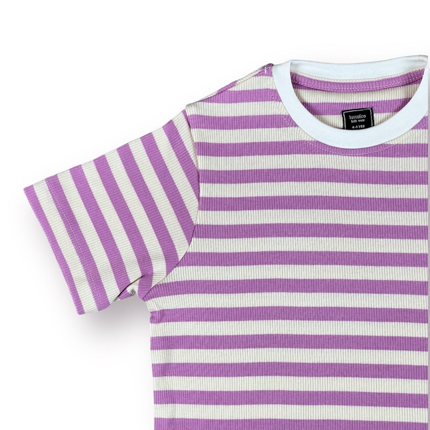 Ribbed Tees by Lussotica | Kids - LU1005 - Short Sleeve